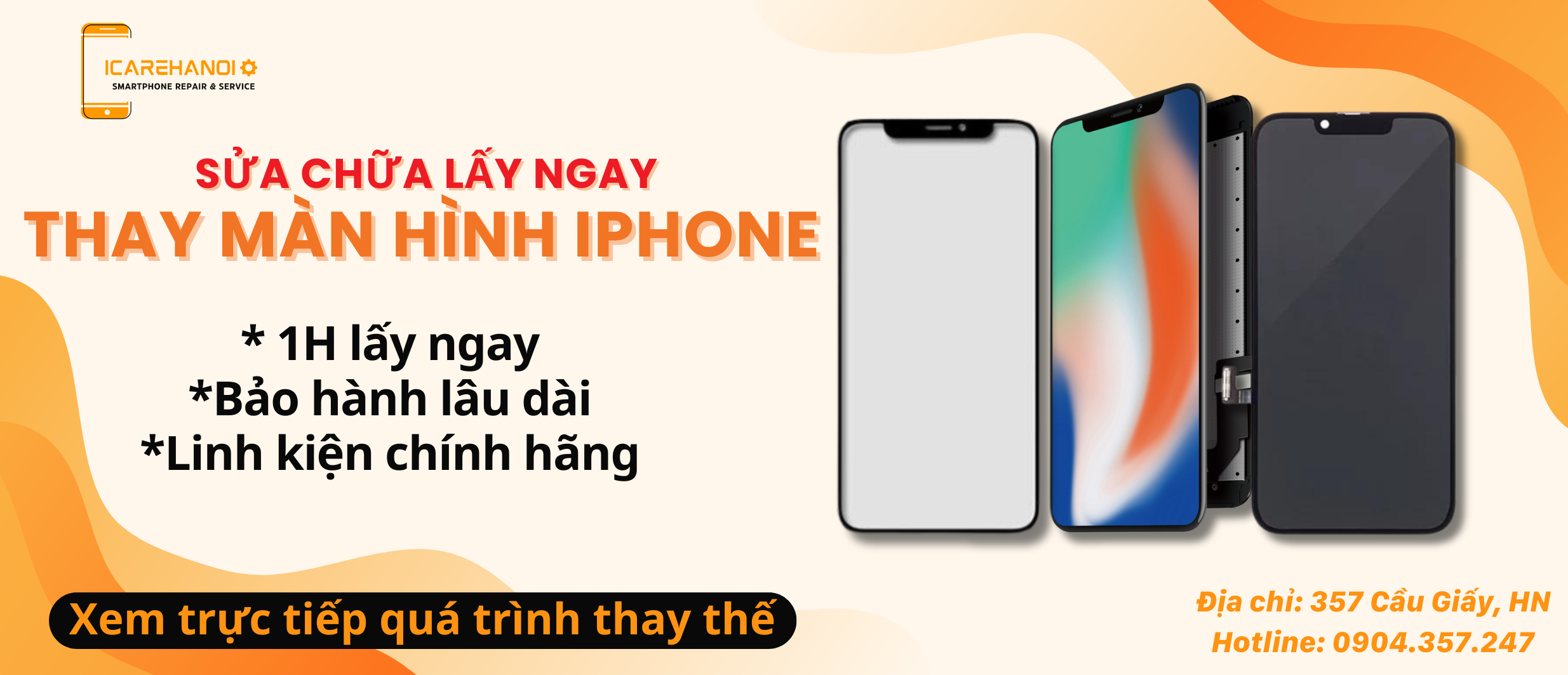 Thay màn hình iPhone